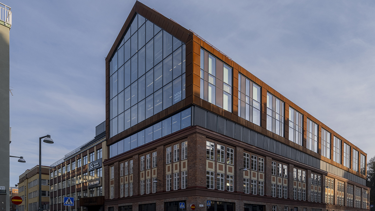 Bild på Naturvårdverkets byggnad i Stockholm.