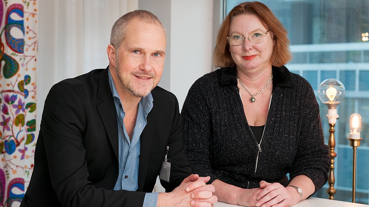 Bild på Anders Stålsby och Marie-Therese Gyllhede.