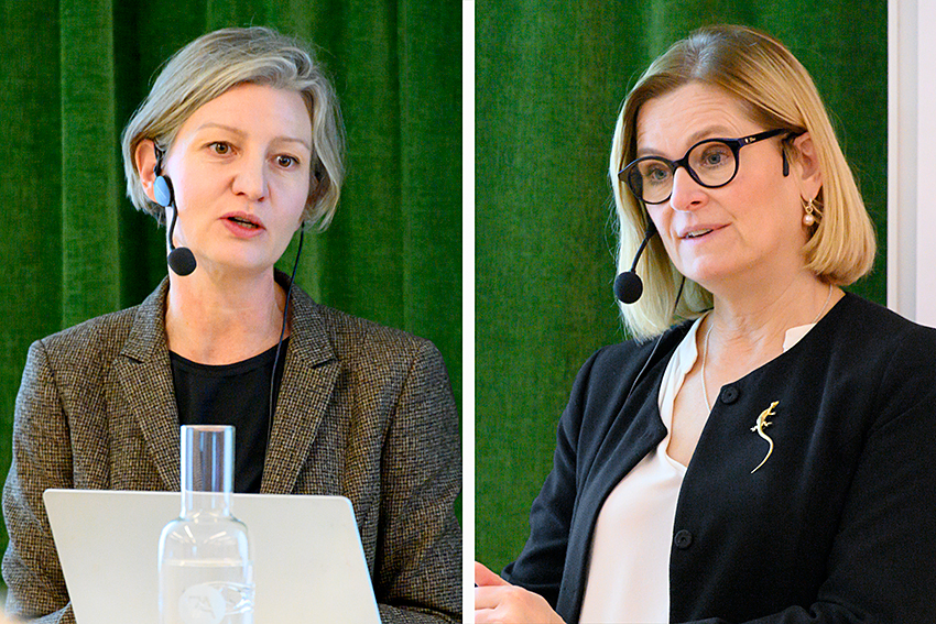 Åsa Erba-Stenhammar, OFR/S,P,O och Anna Falck, Arbetsgivarverket