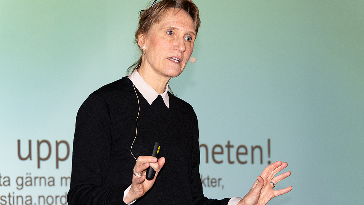 Bild på Christina Nordin.